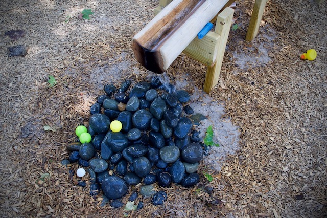Water trough at Little Acorn Park